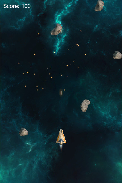 Space Shooter game screenshot